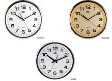 Nástěnné hodiny v jednoduchém designu s výrazným ciferníkem E01.2450