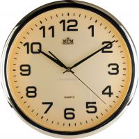 Nástěnné hodiny v jednoduchém designu s výrazným ciferníkem E01.2450 - E01.2450