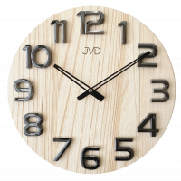 Nástěnné hodiny dřevěné JVD  HT97.4