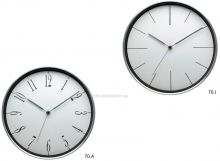 Nástěnné hodiny kulaté na stěnu, nástěnné hodiny na zeď kovové
