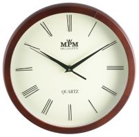 Elegantní dřevěné hodiny s jednoduchým ciferníkem E01.2471