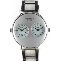 Atraktivní pánské hodinky s bílým zrcadlovým sklíčkem a tahem z ušlechtilé oceli W01E.10502 - W01E.10502.B