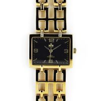 Dámské hodinky s černým číselníkem a zlatými indexy W02M.10572 - W02M.10572.B