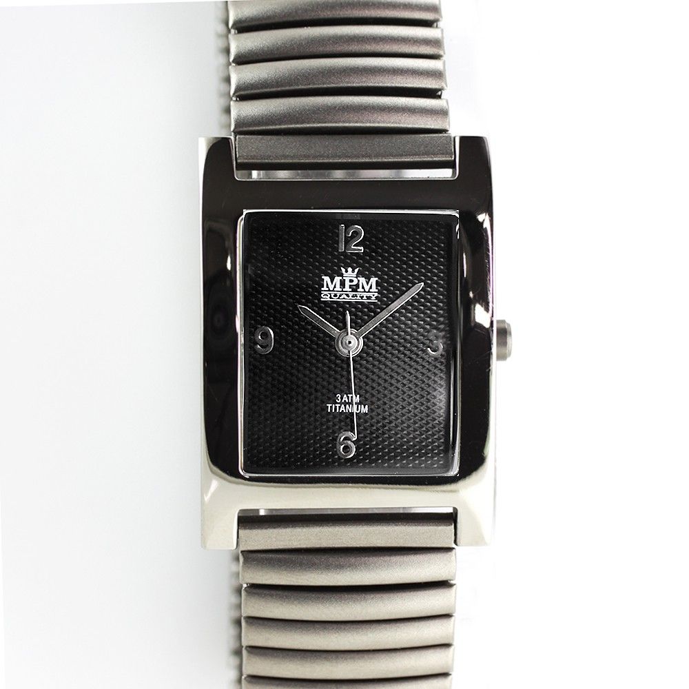 Dámské hodinky s elegantním číselníkem v titanovém pouzdře W02M.10324 - W02M.10324.B
