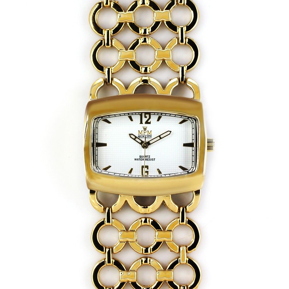 Dámské společenské hodinky s elegantním řetízkovým náramkem W02M.10473