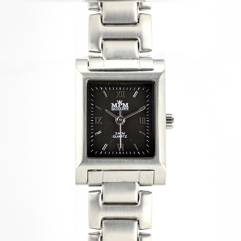 Elegantní dámské hodinky s černým číselníkem W02M.10362 W02M.10362.A
