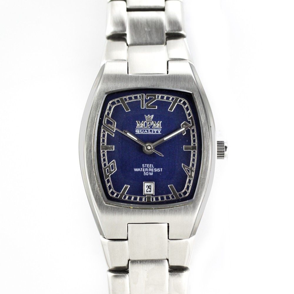 Moderní dámské hodinky ve stylové černo stříbrné kombinaci W02M.10359 W02M.10359.A