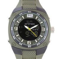 Mohutné sportovní hodinky na silikonovém řemínku s kombinovaným číselníkem W01M.10610 - W01M.10610.D