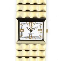 Nepřehlédnutelné náramkové hodinky s bílým číselníkem a římskými indexy W02M.10575 - W02M.10575.D