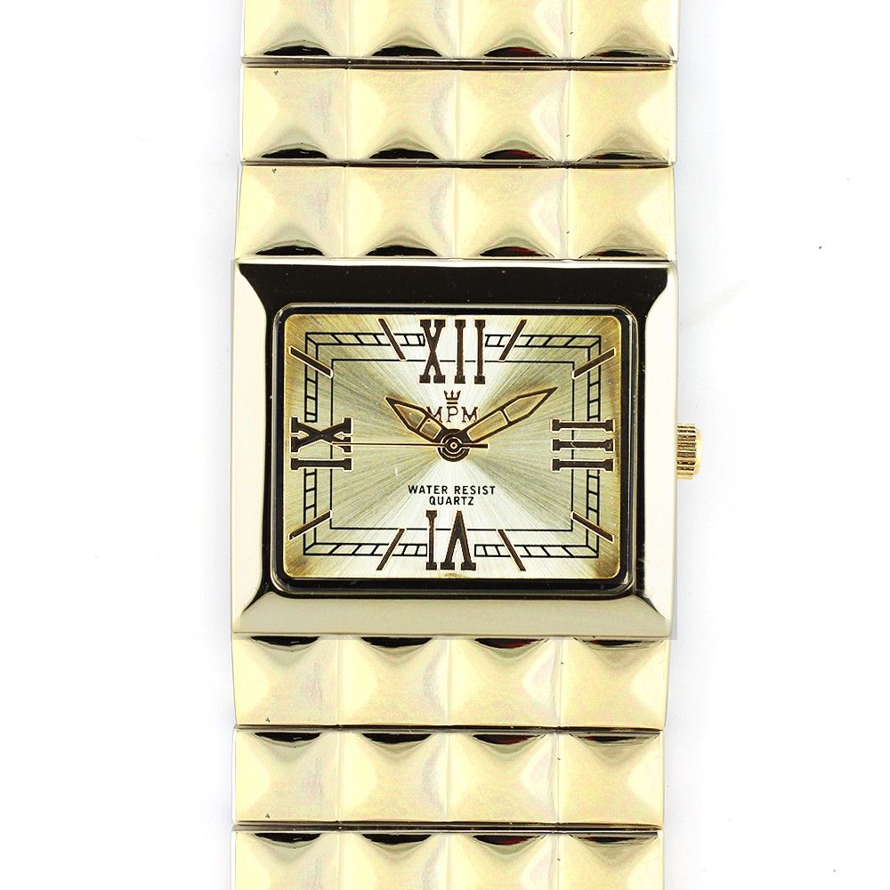 Nepřehlédnutelné náramkové hodinky s bílým číselníkem a římskými indexy W02M.10575 W02M.10575.A.