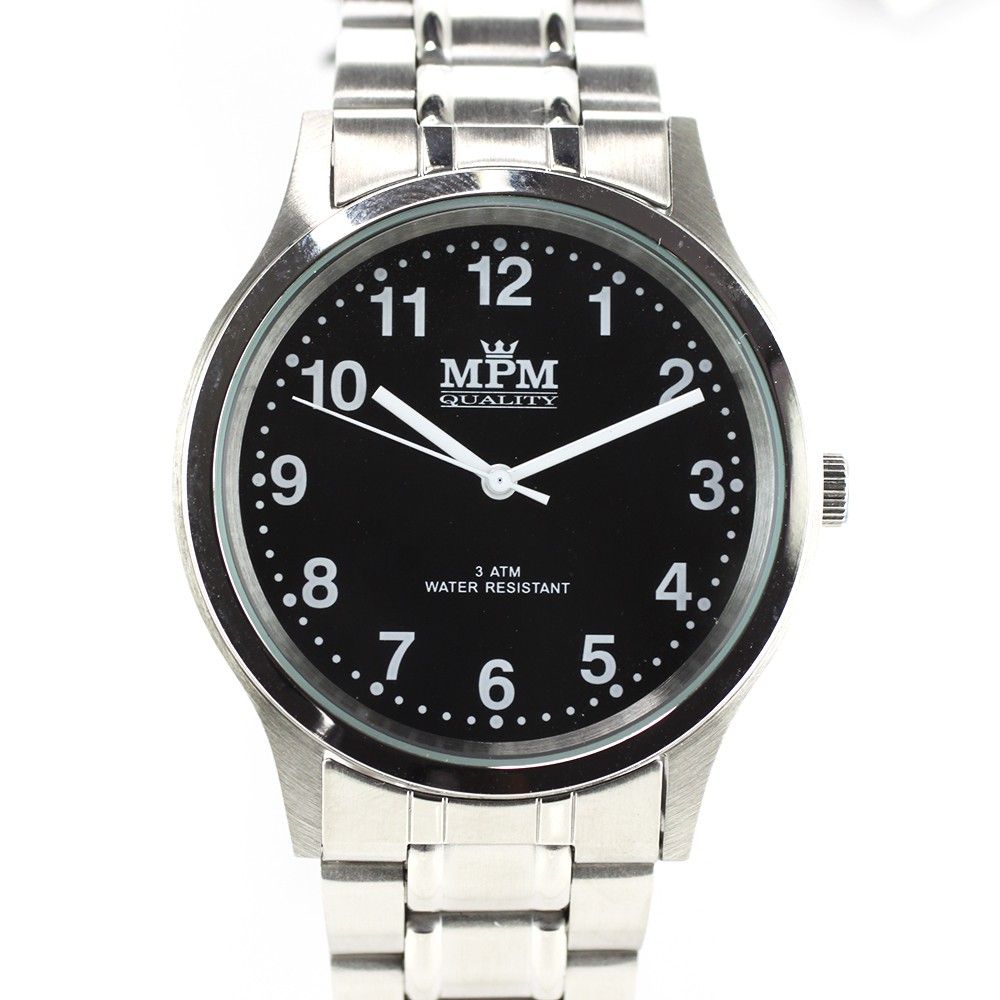 Pánské antialergické hodinky s ocelovým pouzdrem W01M.10019