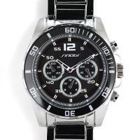 Sportovní multifunkční hodinky s otočnou lunetou a černým číselníkem W01S.10535 | W01S.10535.A, W01S.10535.B