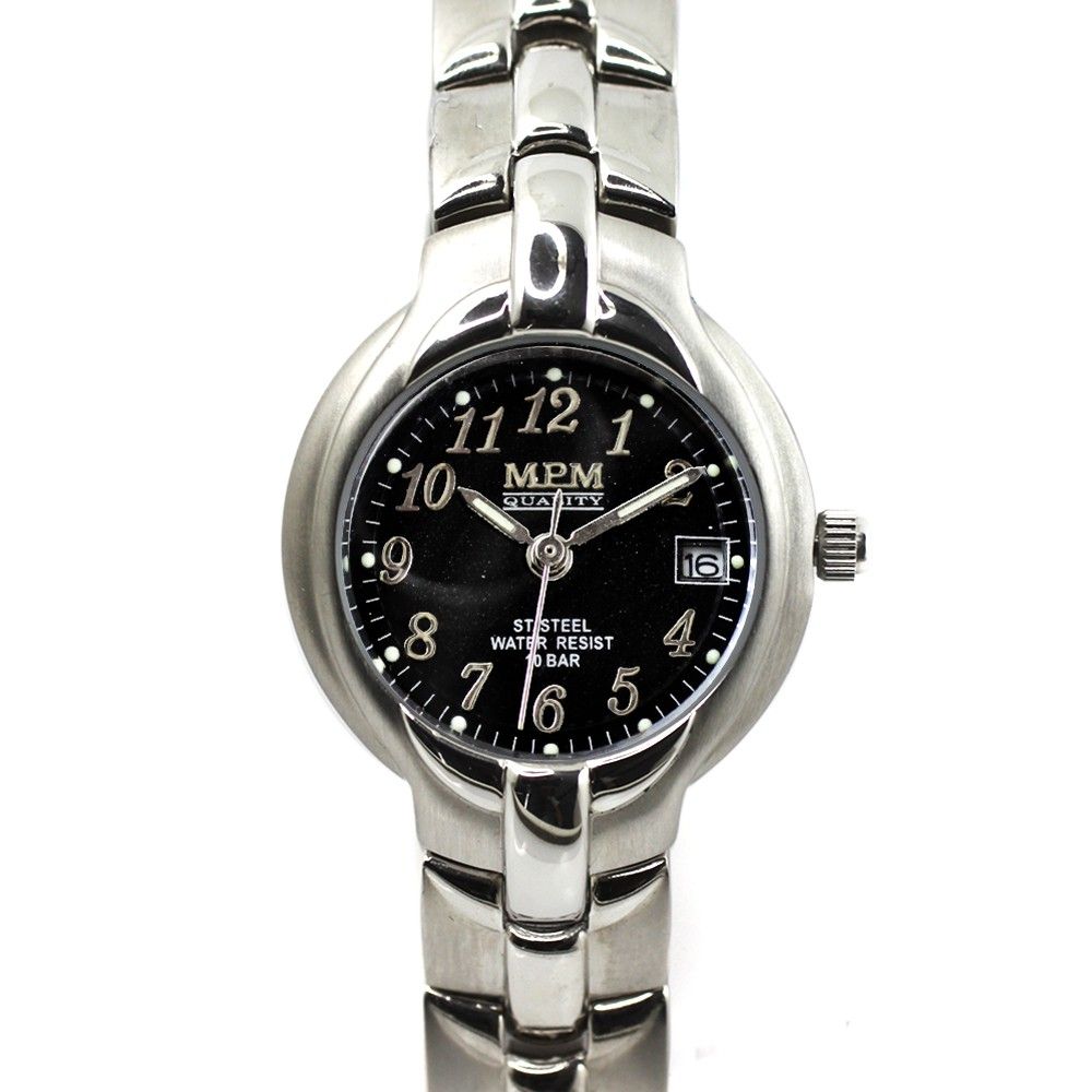 Stylové dámské hodinky s datumem z ušlechtilé oceli W02M.10281 W02M.10281.A