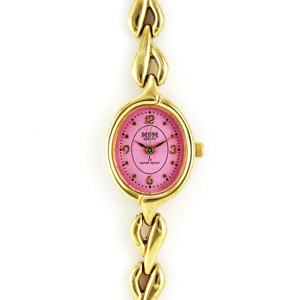 Dámské společenské hodinky s růžovým číselníkem W02M.10642 W02M.10642.A