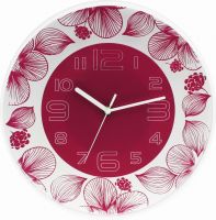Krásné hodiny v různých barevných kombinacích s květinovým dekorem E01.3227 - E01.3227