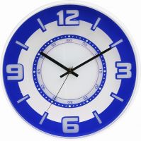 Netradiční jednobarevné nástěnné hodiny E01.3220