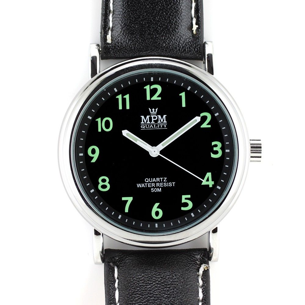Pánské klasické hodinky s luminiscenčními ručičkami W01M.10590 W01M.10590.A