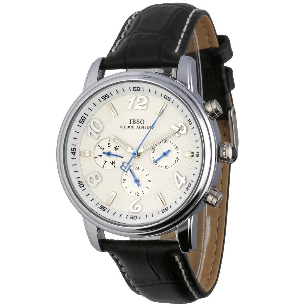 Moderní hodinky se zajímavým ciferníkem a ukazatelem data W03X.11038 W03X.11038.A