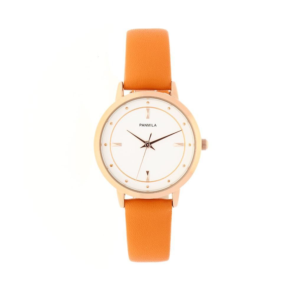 Moderní dámské hodinky s elegantním barevným koženým řemínkem W02L.11071 IBSO - W02L.11071.A