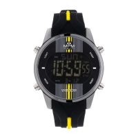 Pánské digitální hodinky MPM s barevným silikonovým řemínkem W01M.11098 - MPM Digi - 11098.A