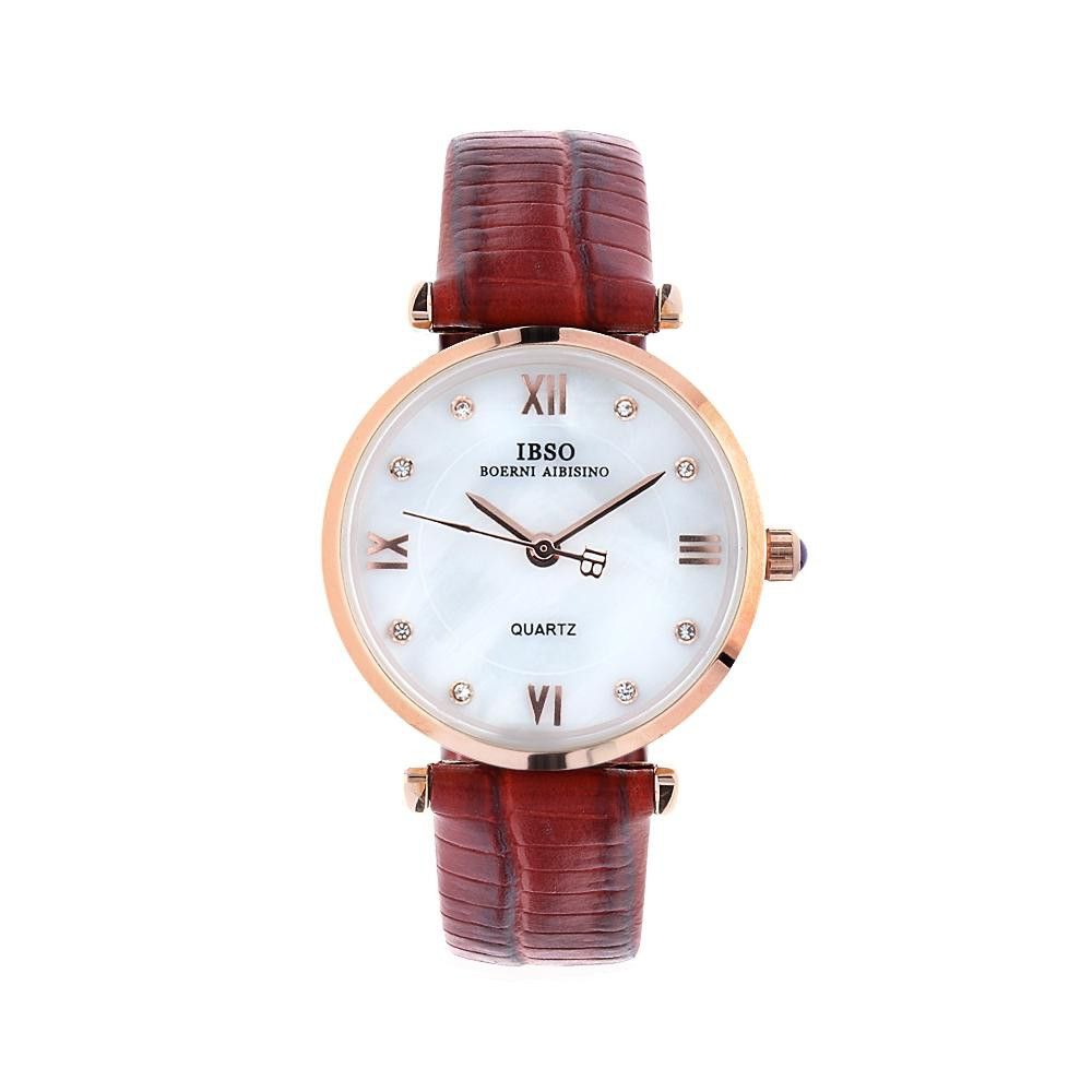 Elegantní dámské hodinky s perleťovým ciferníkem zdobeným kamínky W02X.11083 W02X.11083.A