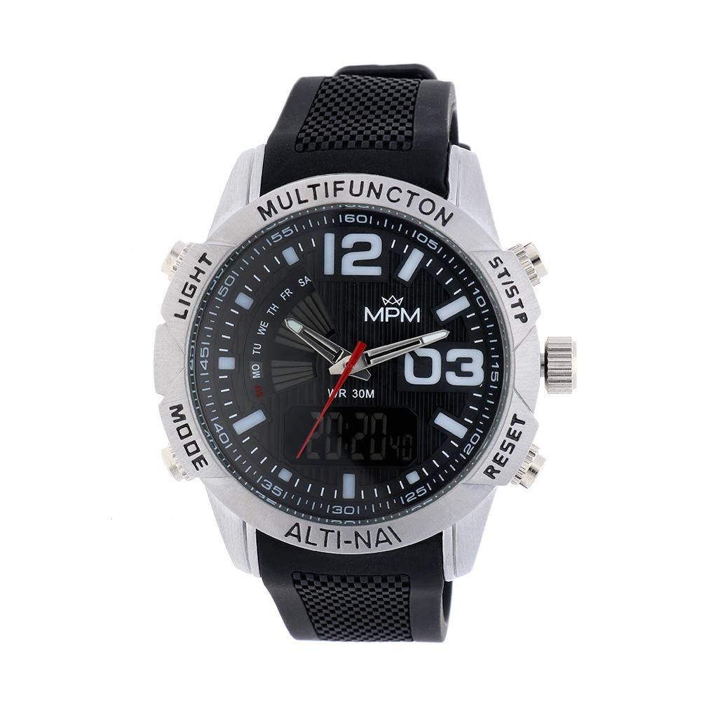 Multifunkční pánské anadigi hodinky W01M.11186 MPM Multifunction - 11186.D