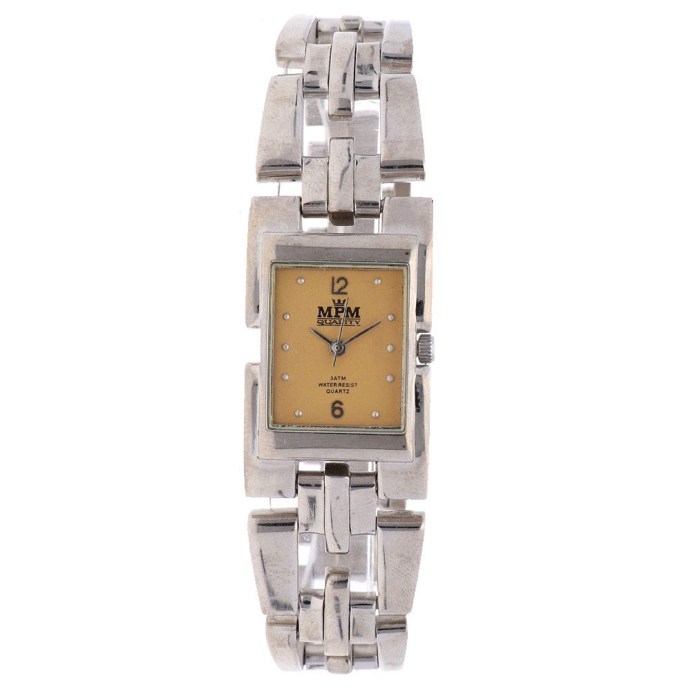 Dámské elegantní hodinky s minimalistickým, hranatým ciferníkem W02M.11221 W02M.11221.A