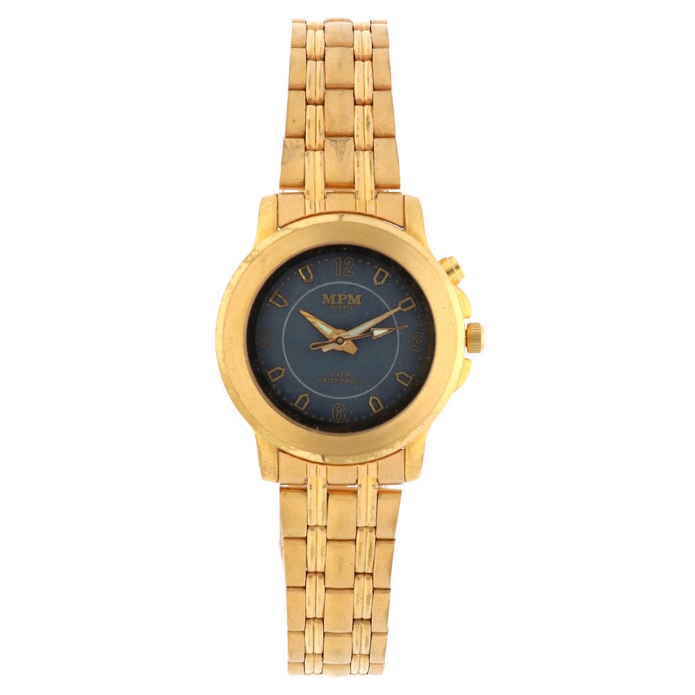 Pánské zlaté hodinky s luminiscenčními ručičkami W01M.11214 W01M.11214.A
