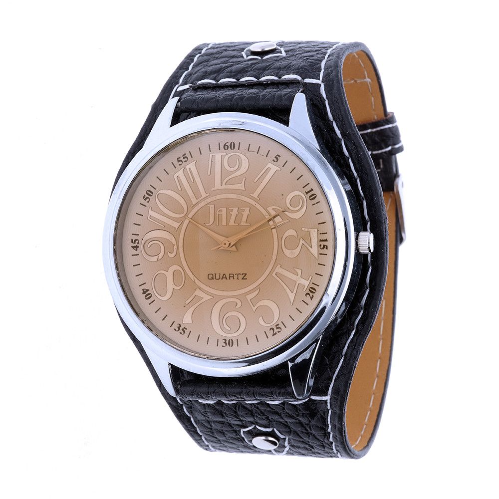 Retro pánské hodinky s koženým řemínkem W01V.11158 - W01V.11158.C