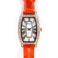 Módní dámské hodinky s perleťovým číselníkem a zirkony W02K.10522 - W02K.10522.A
