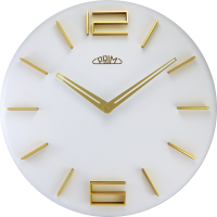 Nástěnné hodiny PRIM E01P.4085 v bílé barvě