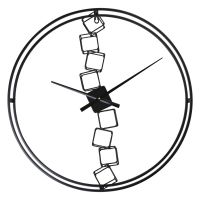 Nástěnné kovové hodiny MPM Simple Cubes v moderním designu s ornamenty krychlí. Designové hodiny s nádechem minimalismu. Hodiny jsou vybaveny strojkem Quartz Taiwan.
 
* Hodiny jsou vyrobe | Nástěnné hodiny MPM Simple Cubes