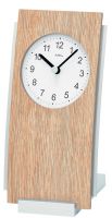 Stolní hodiny quartzové 1151 AMS 19cm světlé dřevo SONOMA