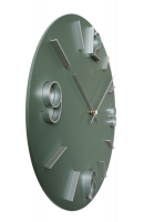 Zelené hodiny JVD HC35.6 z boku