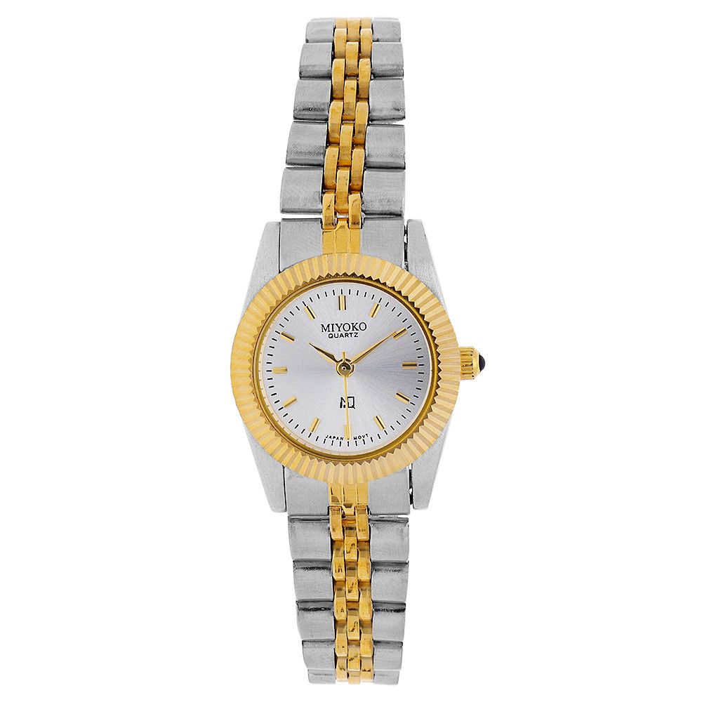 Dámské hodinky v elegantním designu stříbrno-zlaté barvy W02G.11321 W02G.11321.A