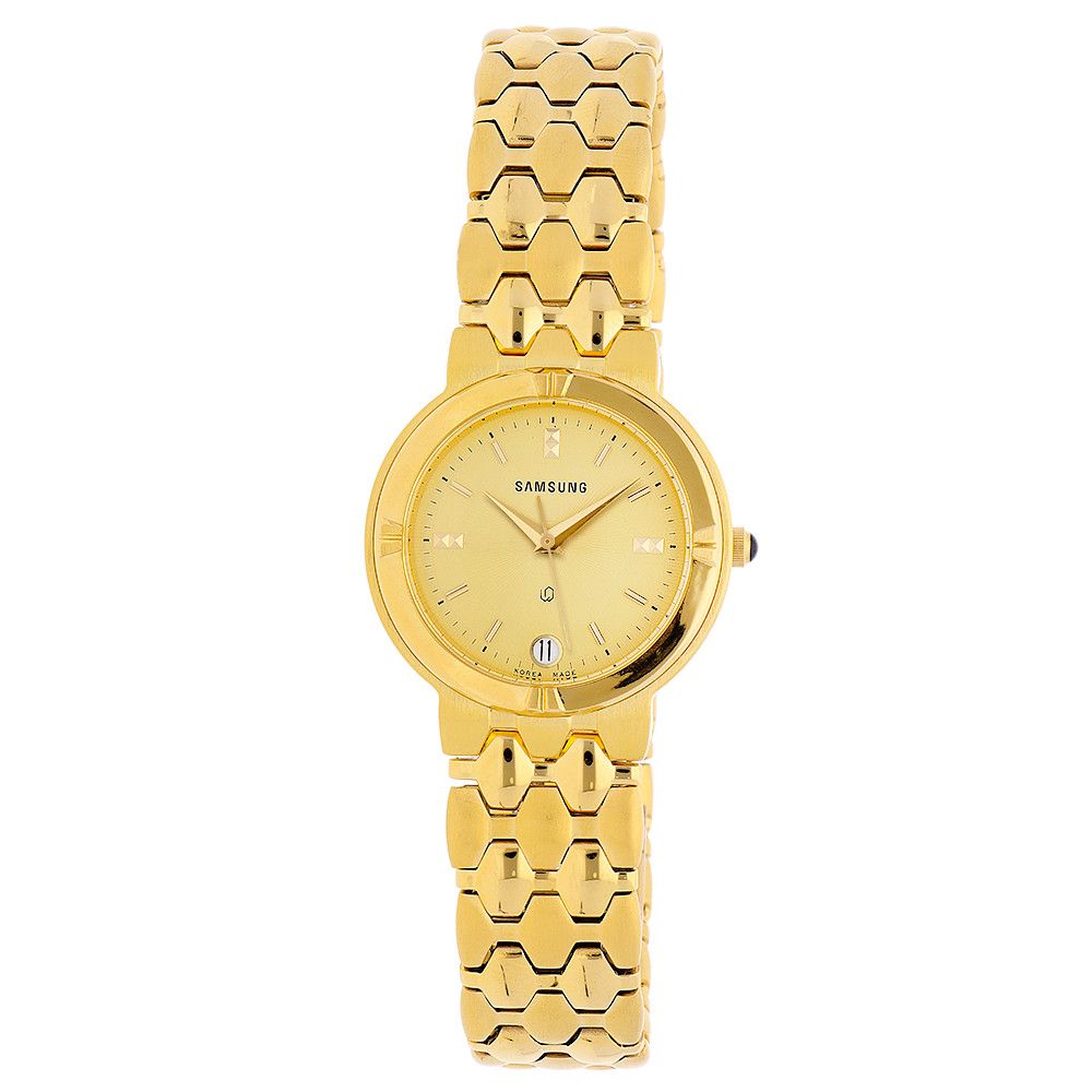 Dámské hodinky zlaté barvy v elegantním designu a s datumovým okénkem W02S.11319 W02S.11319.A