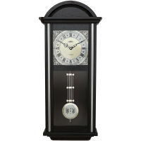 Dřevěné nástěnné hodiny PRIM v retro stylu s kyvadlem E03P.4168 - PRIM Retro Kyvadlo III - B