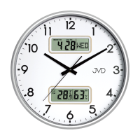 Bílé hodiny JVD DH239.1