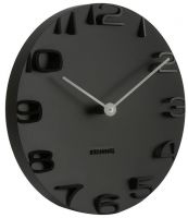 Moderní designové nástěnné hodiny značky Karlsson 5311BK