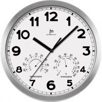 Designové nástěnné hodiny kulaté 14932B Lowell 30cm bílá SKLADEM