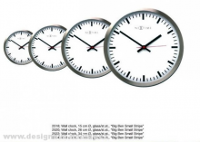 Designové nástěnné hodiny 2524 Nextime Stripe white 45cm více druhů