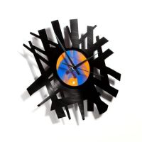 Moderní designové hodiny z gramofonové desky Discoclock 016 motiv Big bang