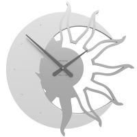 Designové hodiny italské značky v bílé barvě CalleaDesign