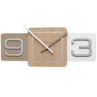 Designové hodiny 10-001 CalleaDesign 44cm (více barev) Barva švestkově šedá-34
