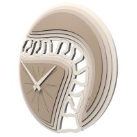 Netradiční designové nástěnné hodiny 10-102 CalleaDesign 45cm bílé