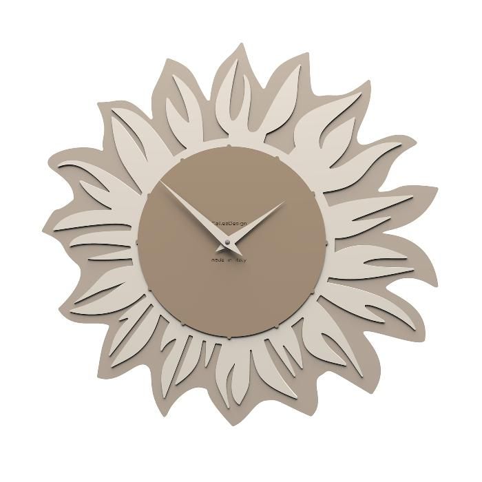 Designové hodiny 10-106 CalleaDesign 47cm (více barev) Barva terracotta (cihlová)-24