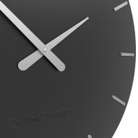 Designové hodiny 10-203 CalleaDesign 60cm (více barev) Barva černá klasik-5 - RAL9017