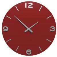 Designové hodiny 10-204 CalleaDesign 60cm (více barev) Barva stříbrná-2 - RAL9006