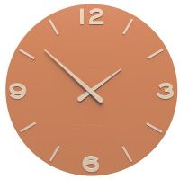Designové hodiny 10-204 CalleaDesign 60cm (více barev) Barva růžový oblak (tmavší)-33