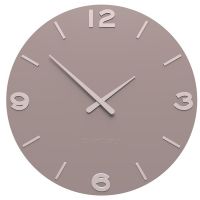 Designové hodiny 10-204 CalleaDesign 60cm (více barev) Barva grafitová (tmavě šedá)-3 - RAL9007